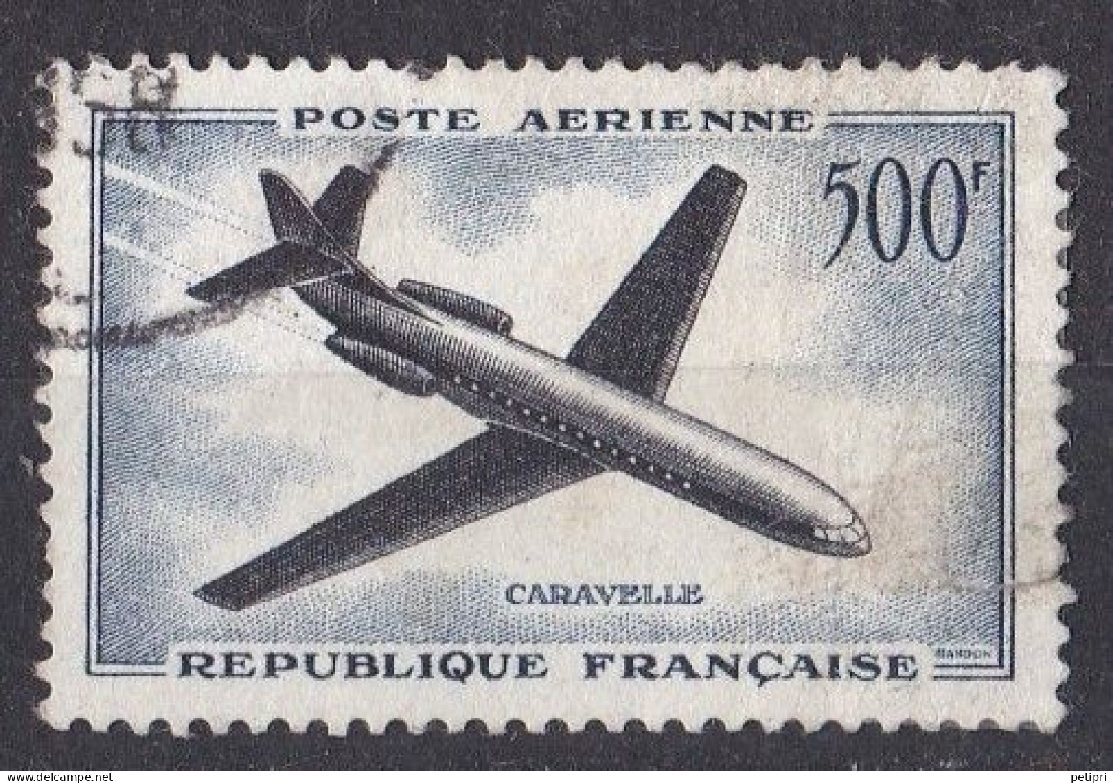 FRANCE Poste Aérienne Y&T N°  36  Oblitéré - 1927-1959 Gebraucht