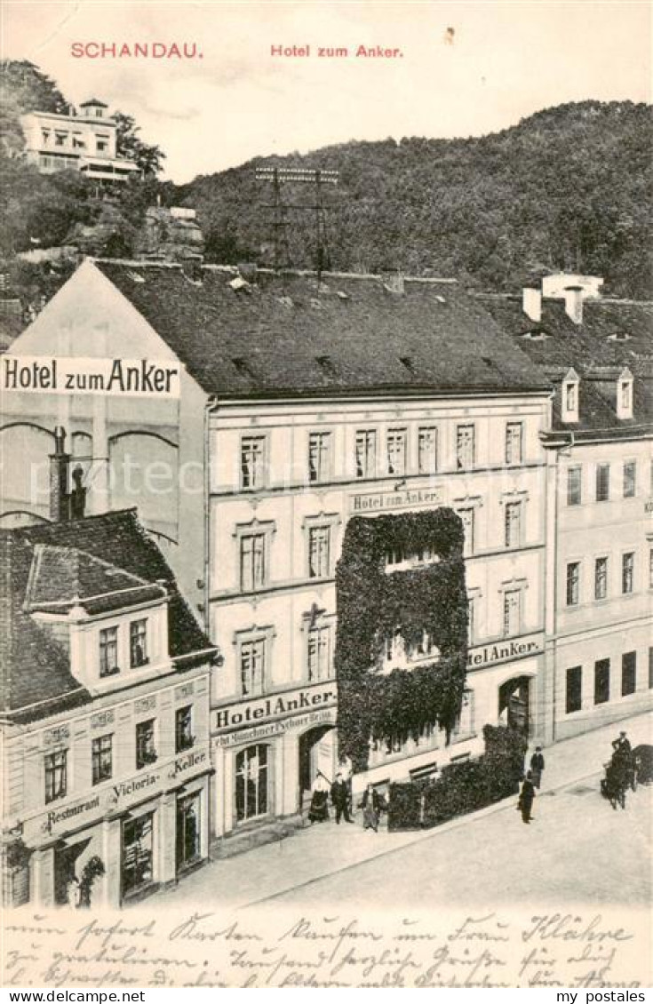 73790330 Schandau Bad Hotel Zum Anker Aussenansicht Schandau Bad - Bad Schandau