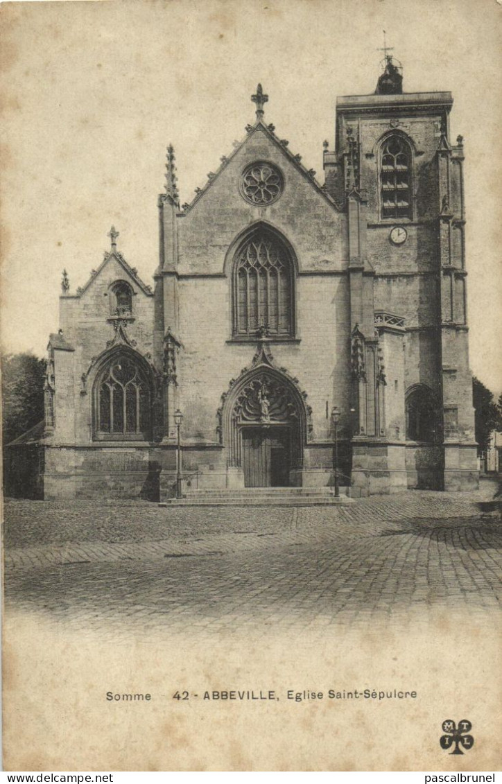 ABBEVILLE - EGLISE SAINT SEPULCRE - Abbeville