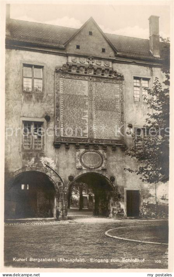 73790253 Bergzabern Bad Eingang Zum Schlosshof Bergzabern Bad - Bad Bergzabern