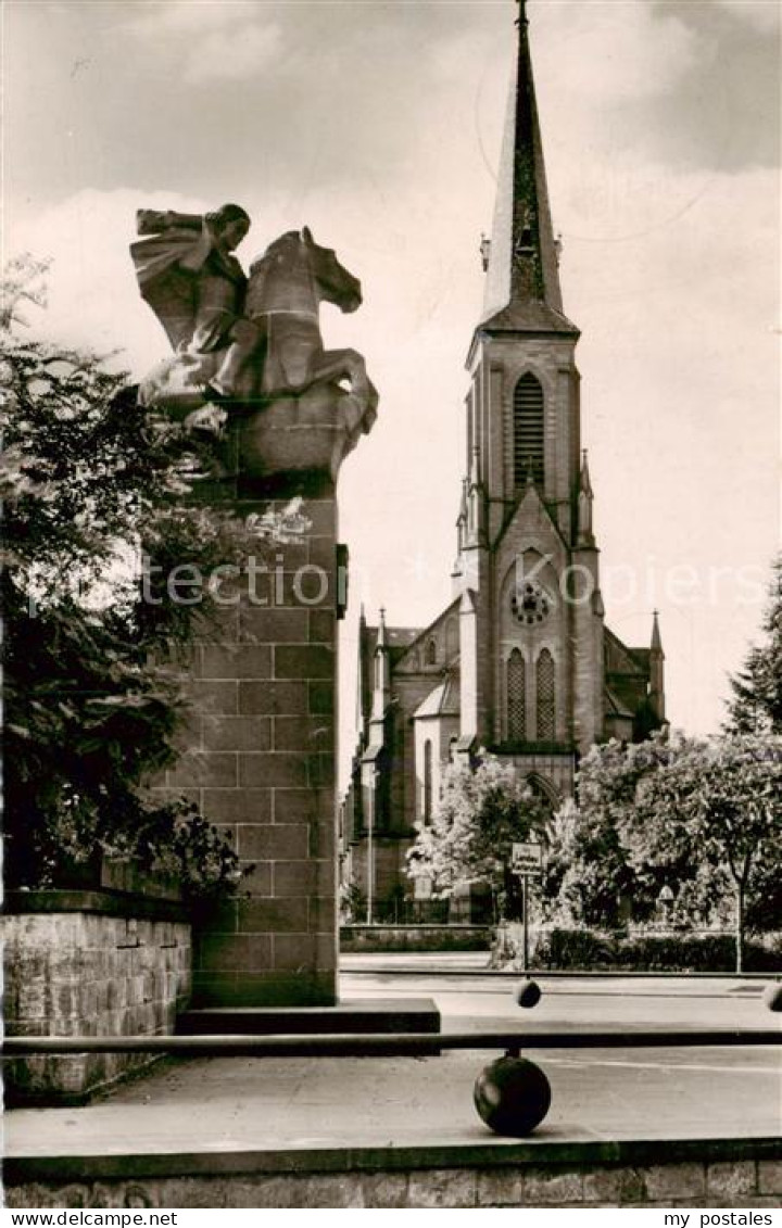 73790251 Bergzabern Bad Kath Kirche Bergzabern Bad - Bad Bergzabern