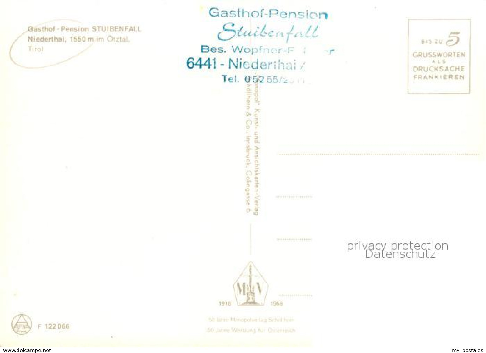 73790230 Niederthal Gasthof Pension Stuibenfall Niederthal - Sonstige & Ohne Zuordnung