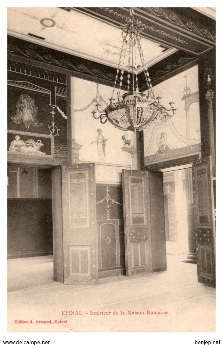 Epinal -  Intérieur De La Maison Romaine - Epinal