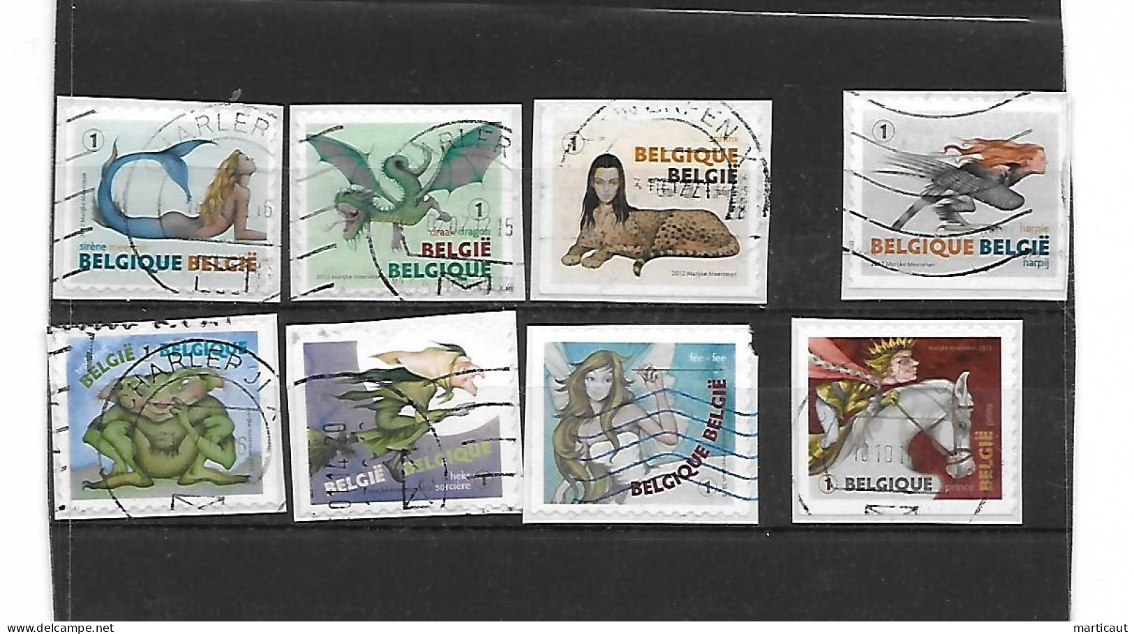 Lot De 35 Timbres Oblitérés Vendus En L'état - Used Stamps