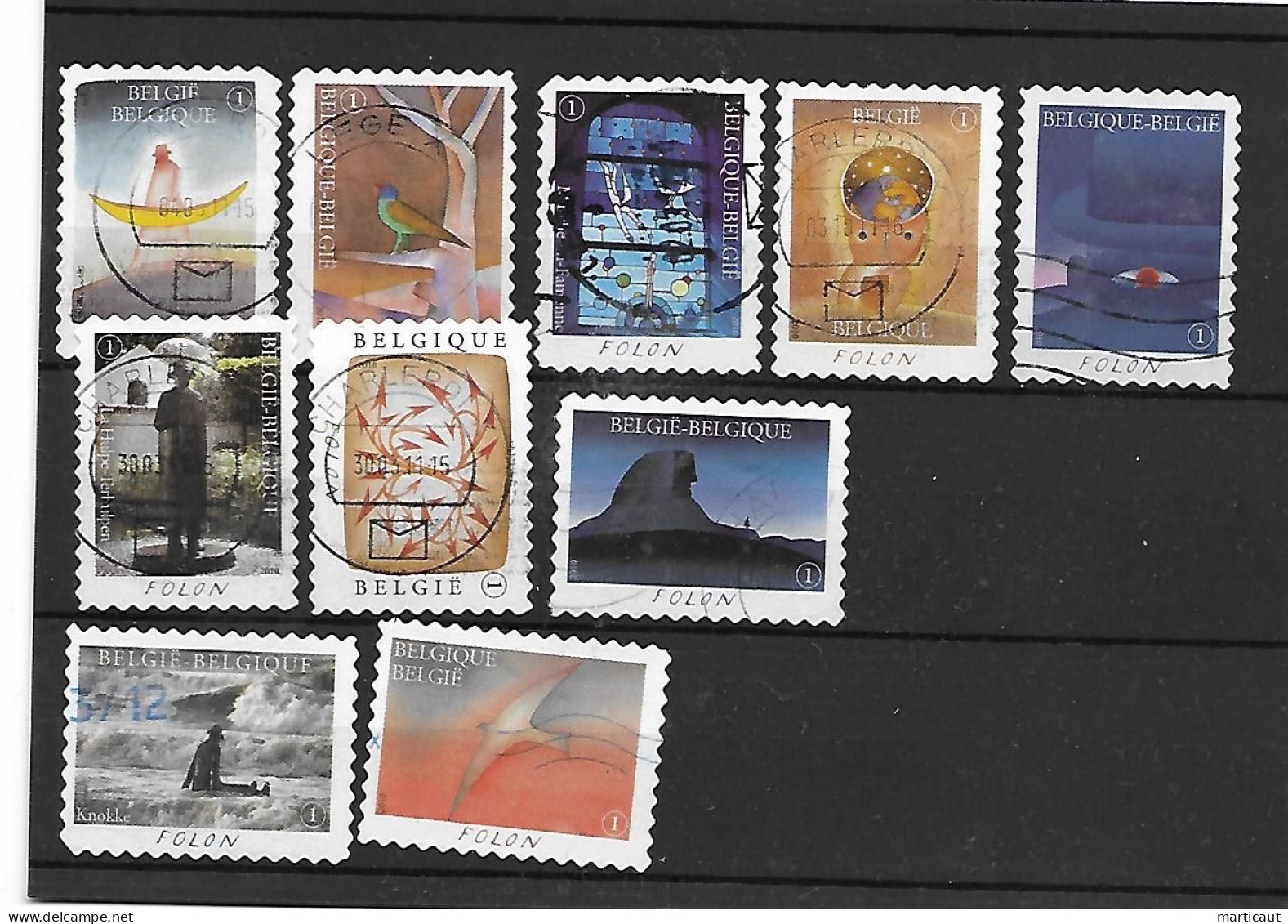 Lot De 35 Timbres Oblitérés Vendus En L'état - Used Stamps