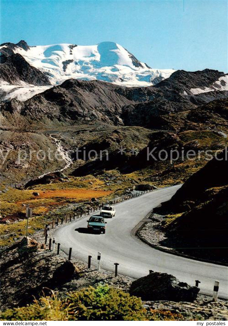 73790169 Kaunertal Tirol AT Kaunertaler Gletscherbahnen Panoramastrasse Mit Weis - Andere & Zonder Classificatie