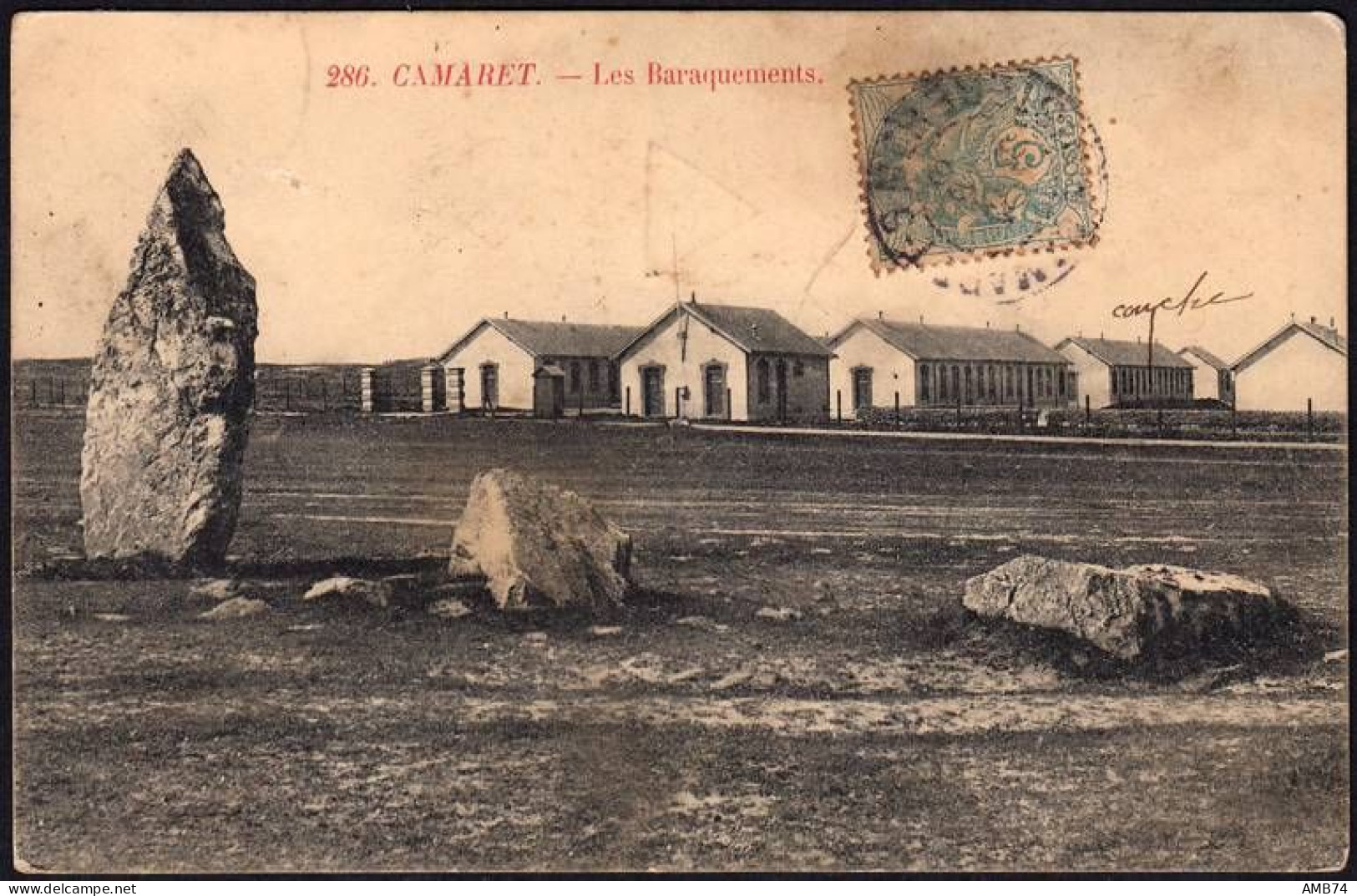 29-0018 - Carte Postale FINISTERE (29) - CAMARET - Les Baraquements - Camaret-sur-Mer