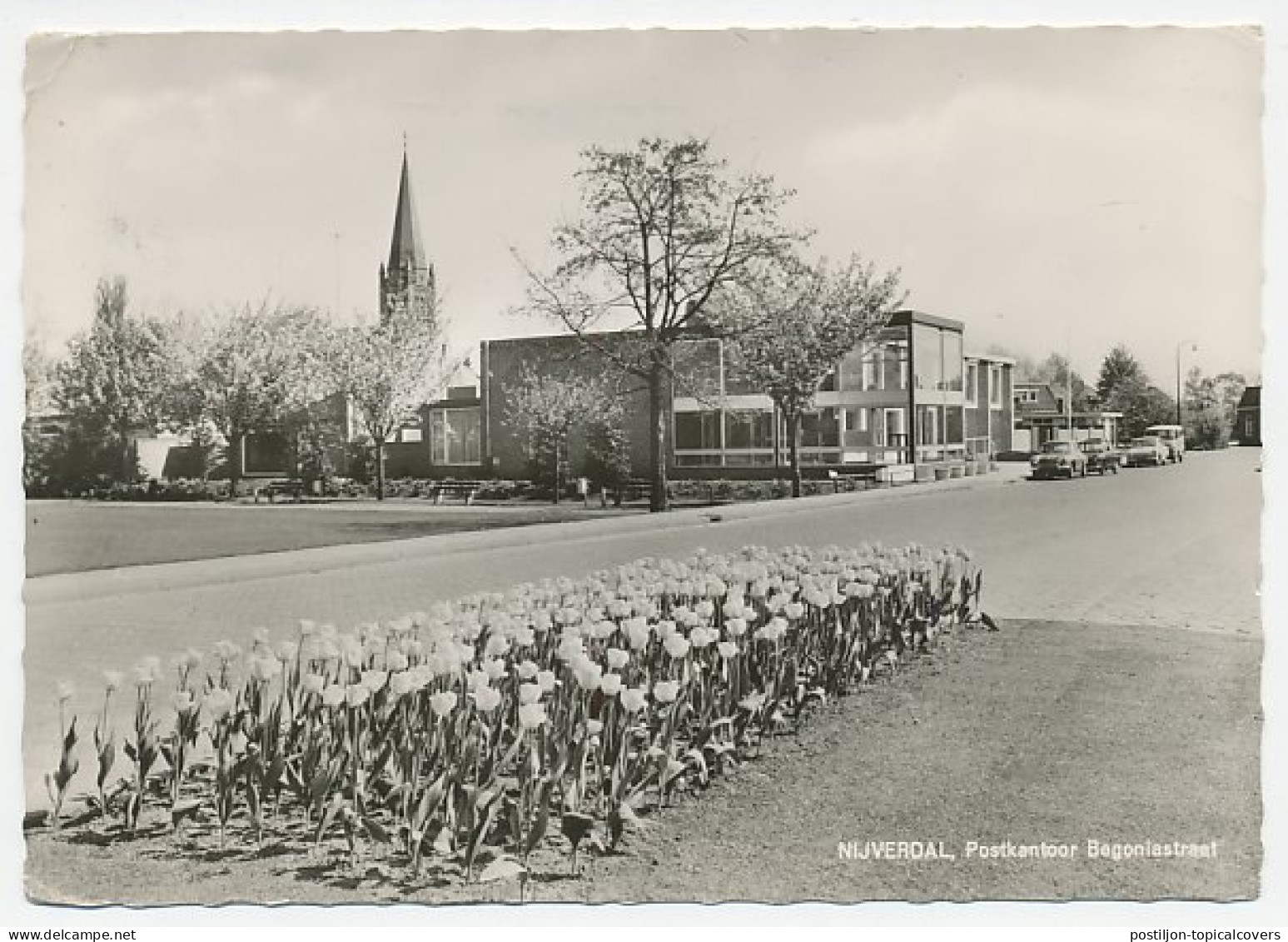 Prentbriefkaart Postkantoor Nijverdal 1967 - Autres & Non Classés