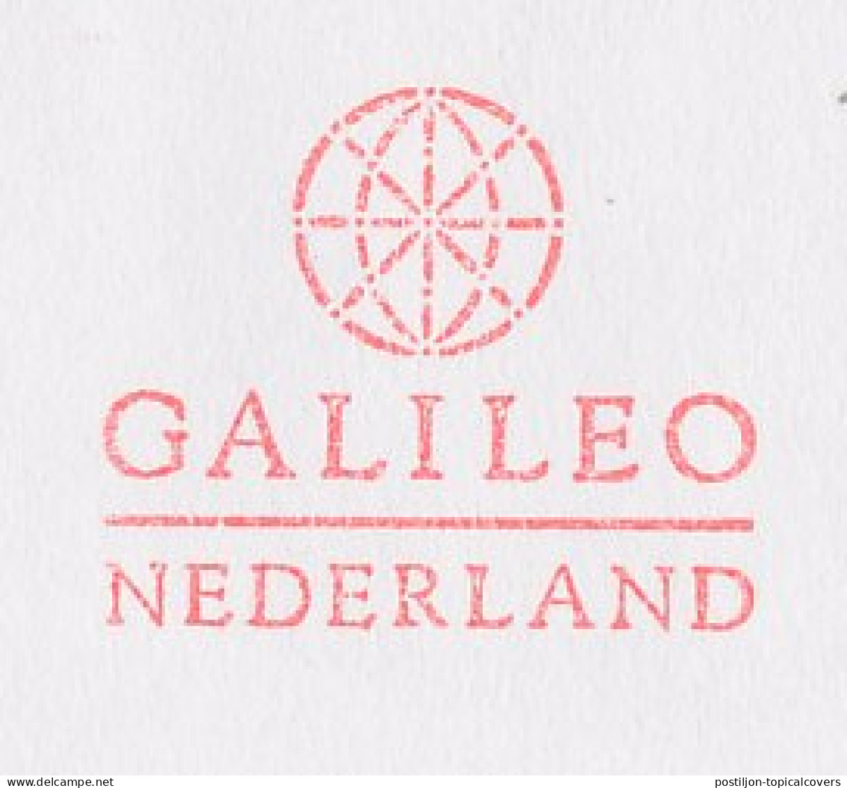 Meter Cover Netherlands 1996 Galileo - Hoofddorp - Sonstige & Ohne Zuordnung