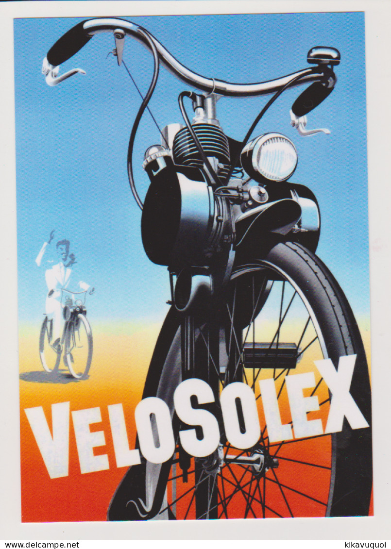 SOLEX VELOSOLEX - CARTE POSTALE 10X15 CM NEUF - Motorfietsen