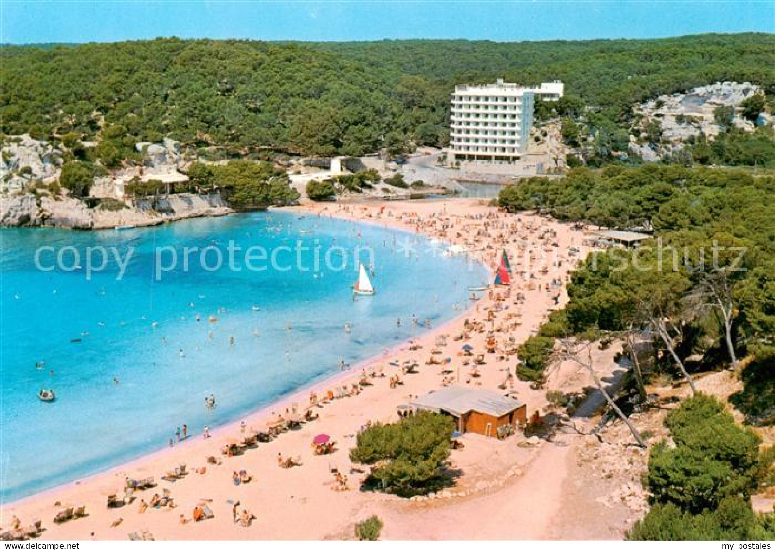 73790120 Menorca Islas Baleares ES Cala Galdana Fliegeraufnahme   - Andere & Zonder Classificatie