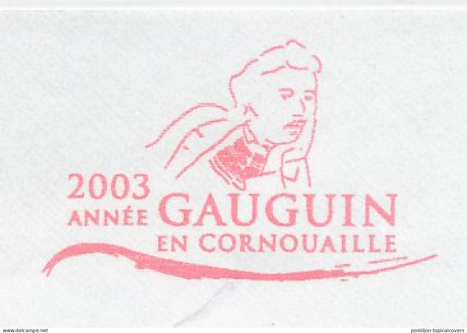 Meter Cut France 2003 Gauguin In Cornouaille - Painter - Otros & Sin Clasificación