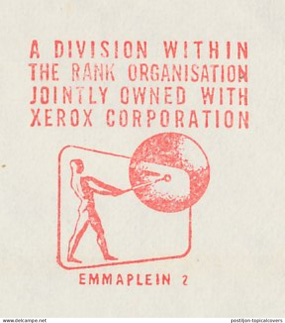 Meter Cover Netherlands 1964 Gong - Rank Xerox - Musique