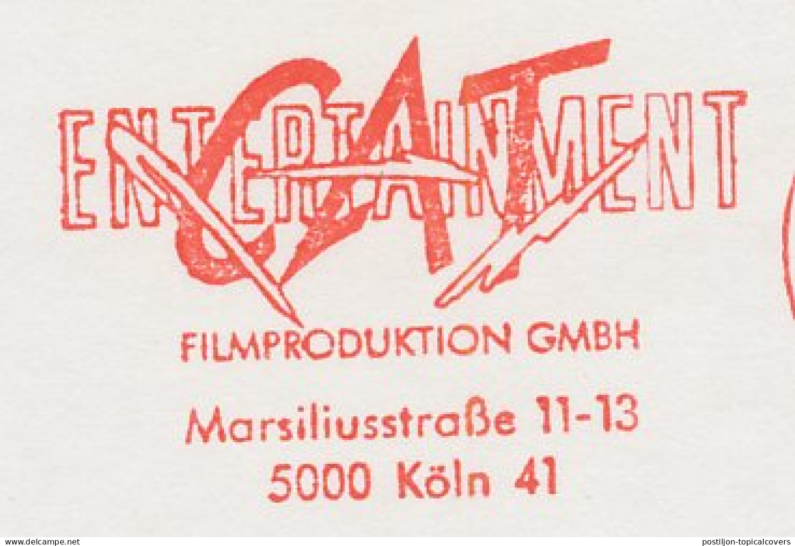 Meter Cut Germany 1992 Cat Entertainment - Film Production - Cinéma
