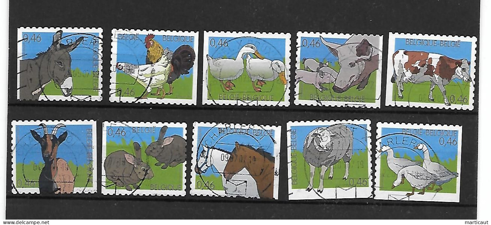 Petit Lot De 34 Timbres Oblitérés Vendus En L'état - Gebraucht