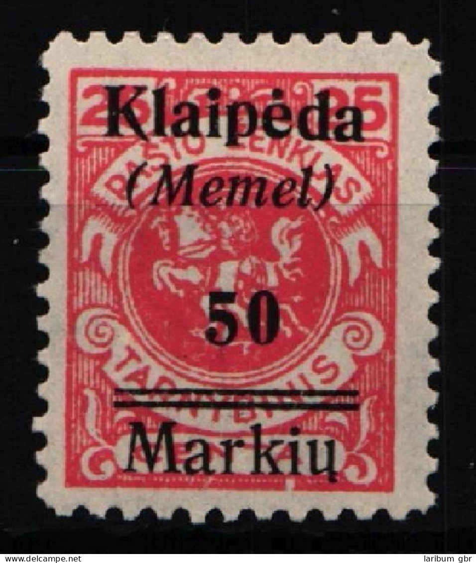 Memel 131 Postfrisch #KR480 - Memel (Klaipeda) 1923