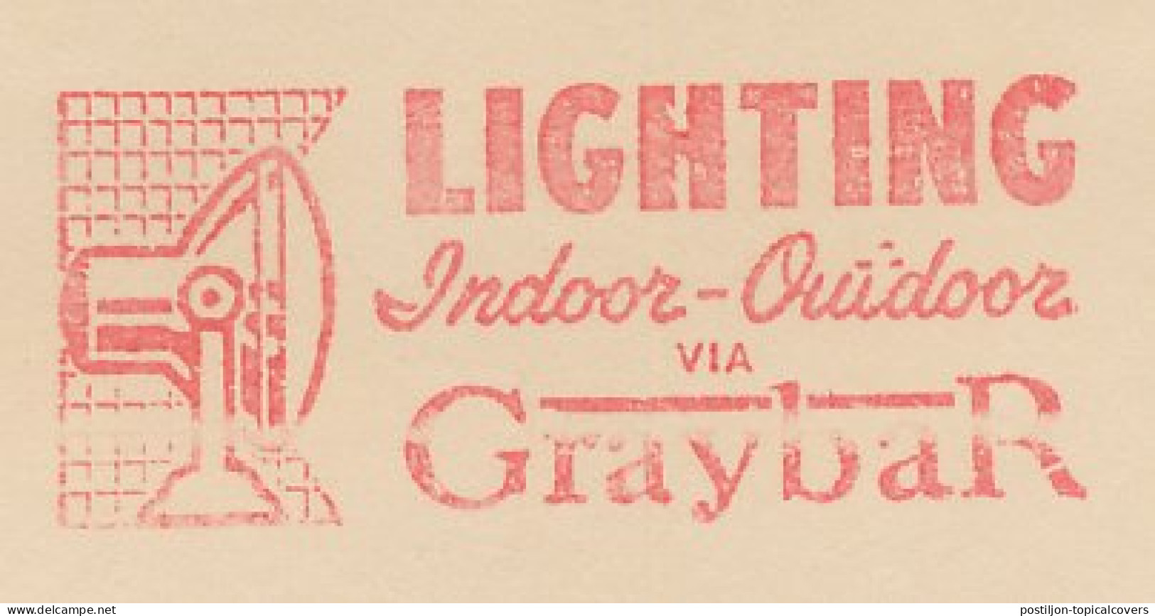 Meter Top Cut USA 1951 Lighting - Lamp - Graybar - Elettricità