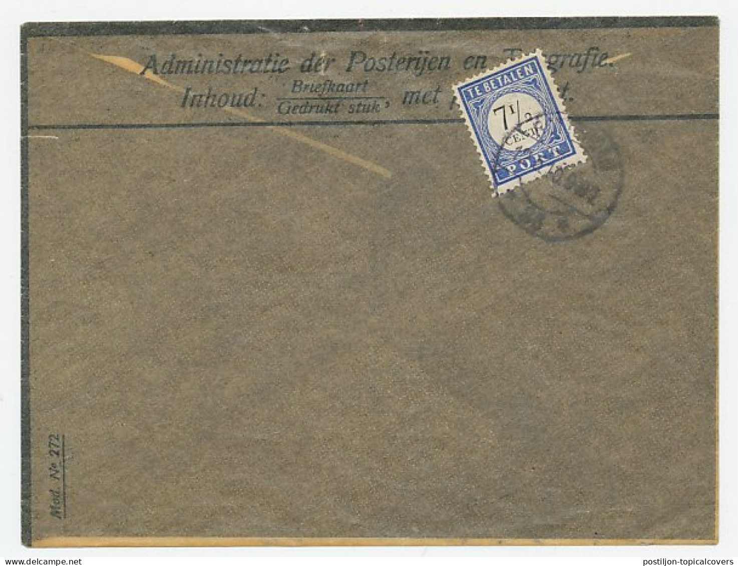 Em. Port 1894 Dienst Envelop Rotterdam - Non Classificati