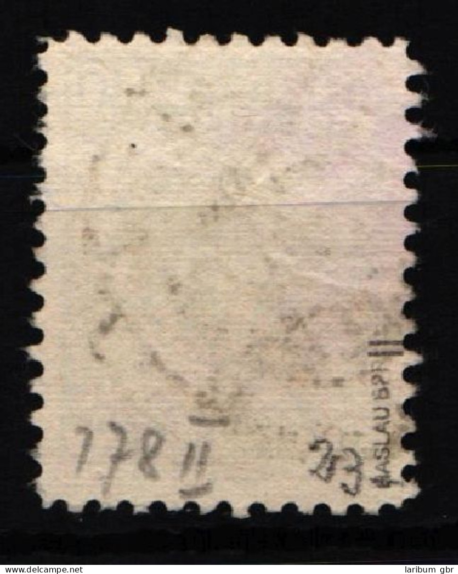 Memel 178 II Gestempelt Geprüft Haslau BPP #KS808 - Memel (Klaïpeda) 1923