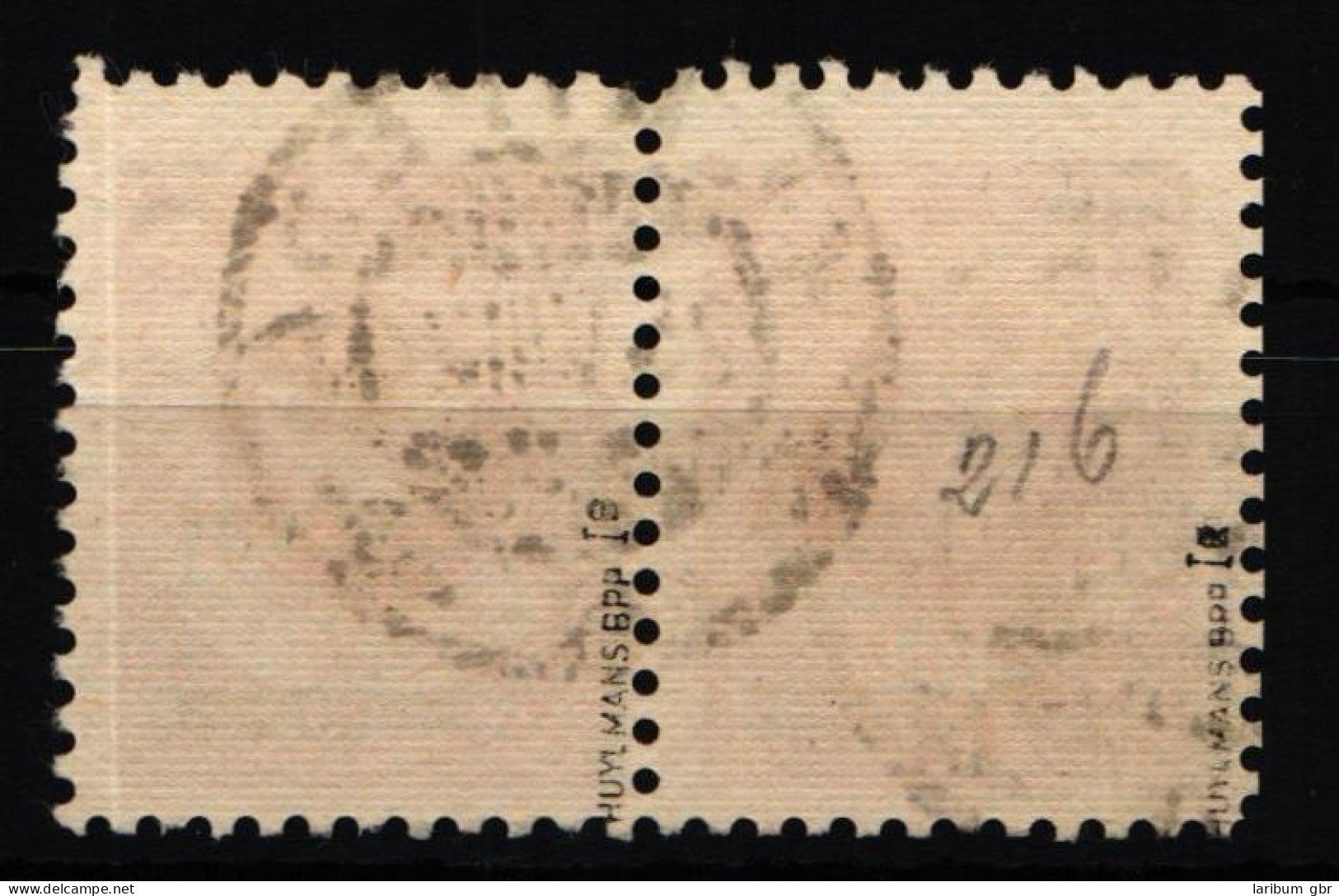 Memel 216 I Und 216 Ie Gestempelt Geprüft Huylmans BPP #KS892 - Memel (Klaïpeda) 1923