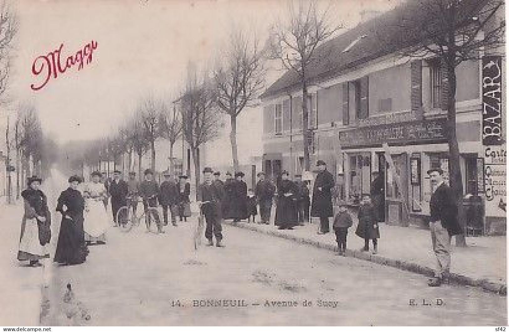 BONNEUIL        AVENUE DE SUCY        LA QUINCAILLERIE   BAZAR - Bonneuil Sur Marne