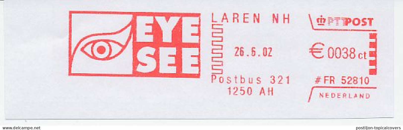 Meter Cut Netherlands 2002 Eye See - Sonstige & Ohne Zuordnung