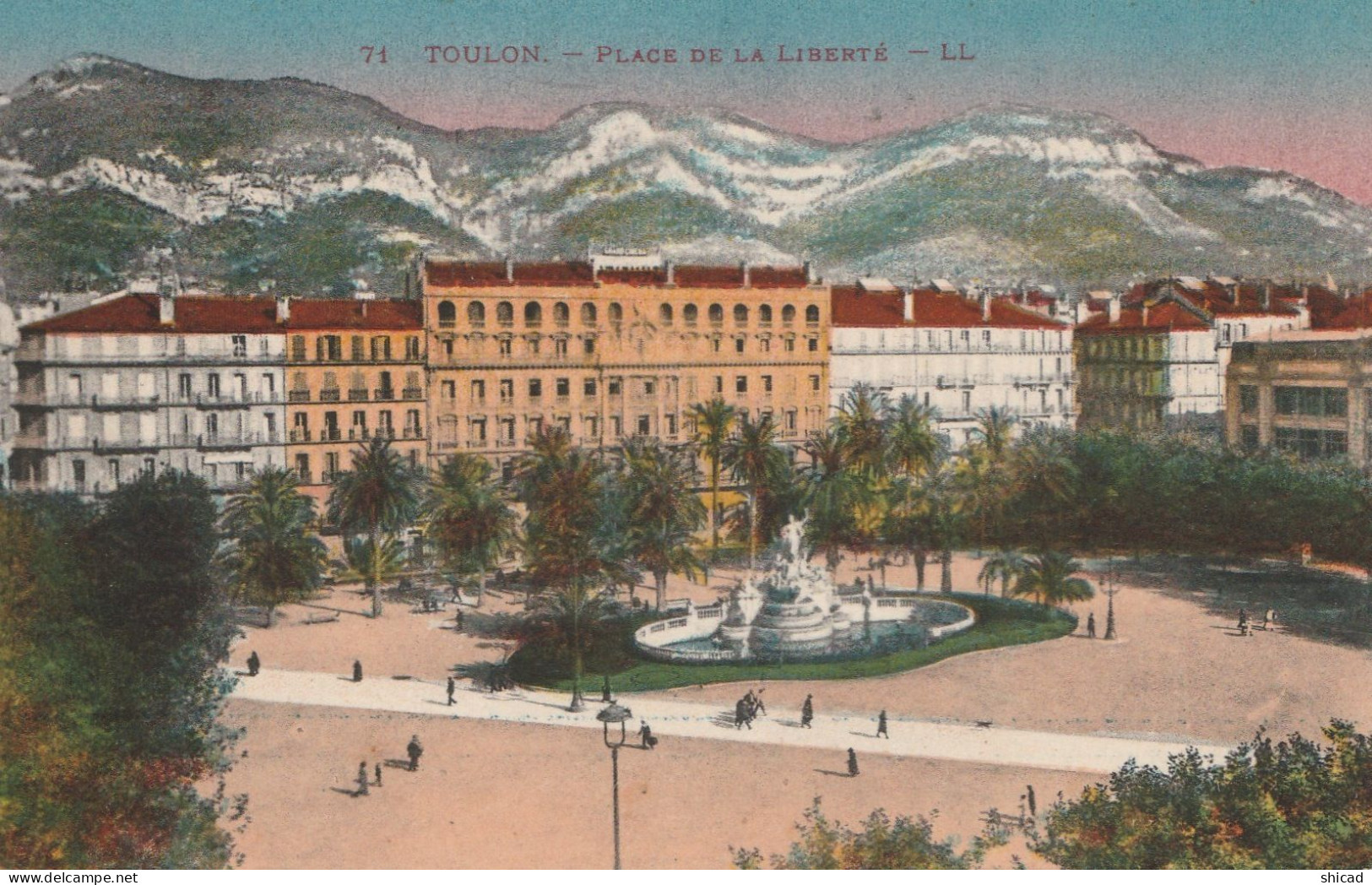 TOULON - LOT DE 3 CARTES POSTALES SEMI-MODERNES EN COULEURS - Toulon