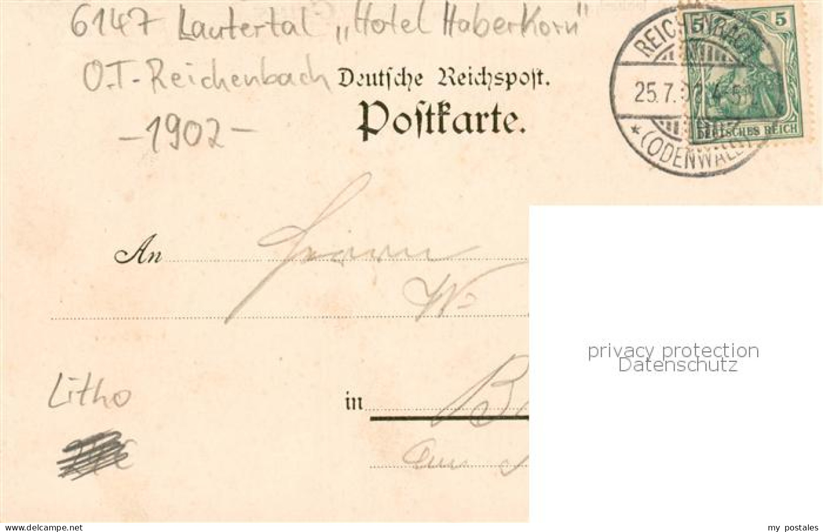 73789974 Lautertal Odenwald Hotel Haberkorn - Odenwalder Trachten Lautertal Oden - Other & Unclassified