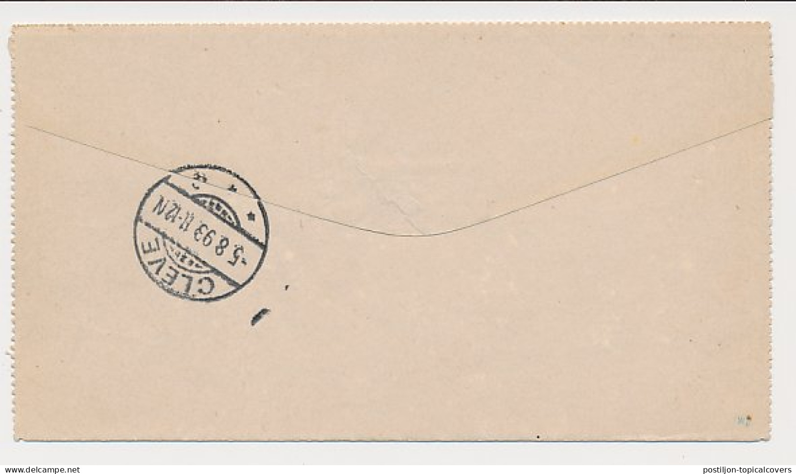 Keppel - Trein Kleinrond Dieren - Terborgh B 1893 - Grenstarief - Briefe U. Dokumente