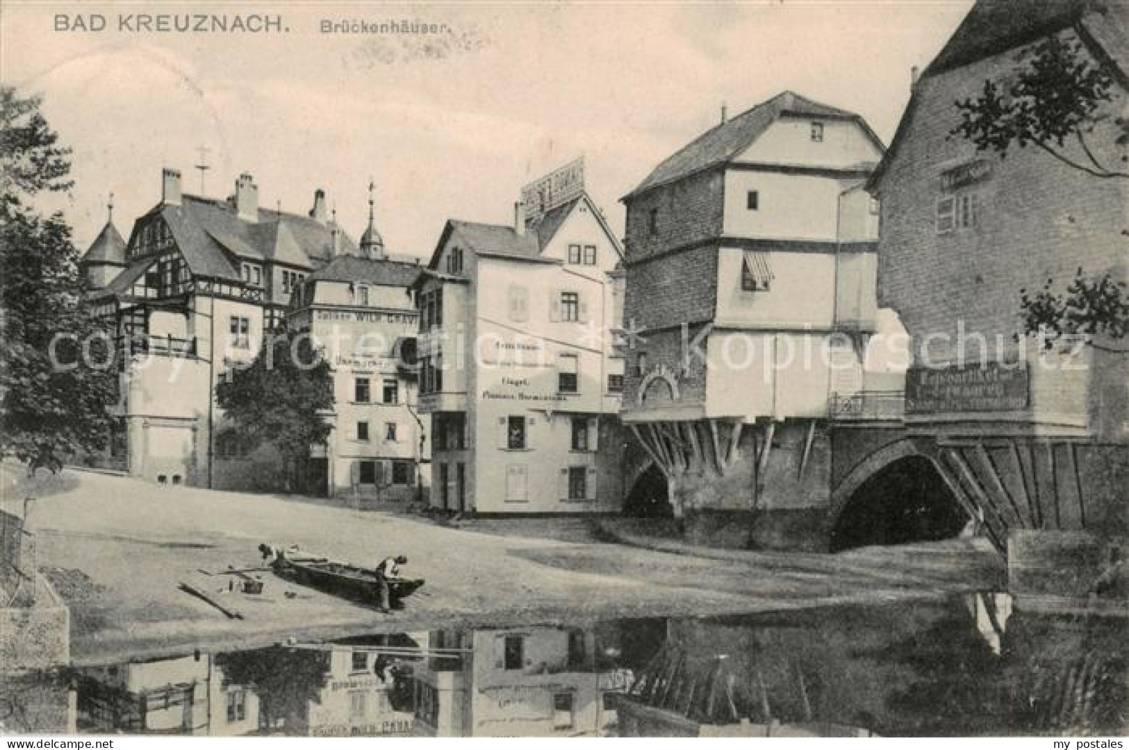 73789960 Bad Kreuznach Alte Brueckenhaeuser An Der Nahe Bad Kreuznach - Bad Kreuznach