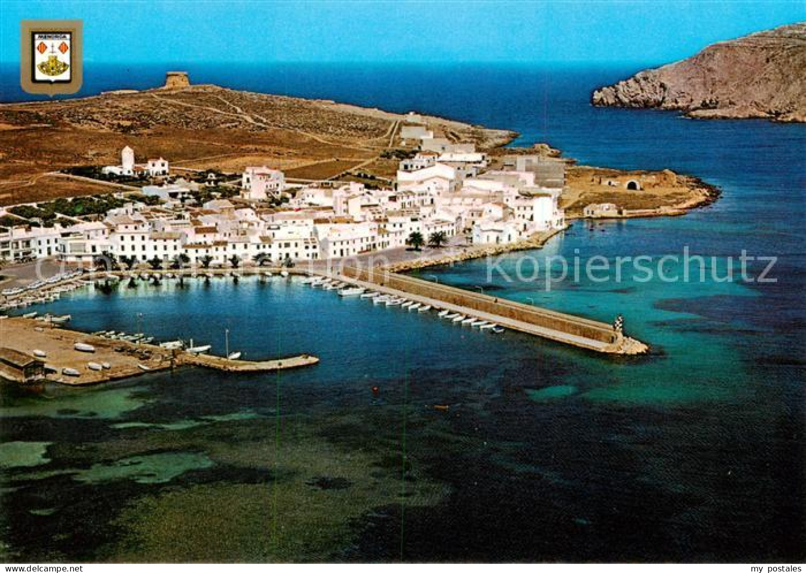 73789942 Fornells Menorca Islas Baleares ES Fliegeraufnahme   - Andere & Zonder Classificatie