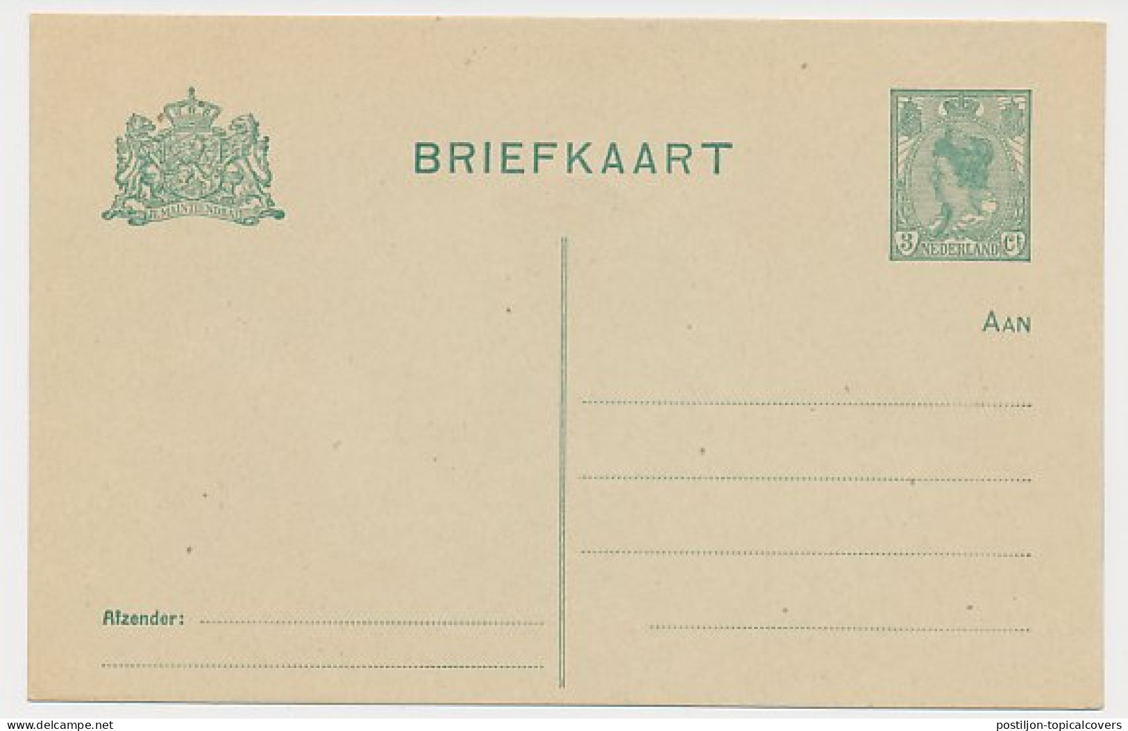 Briefkaart G. 90 A I Z-1 - Postal Stationery