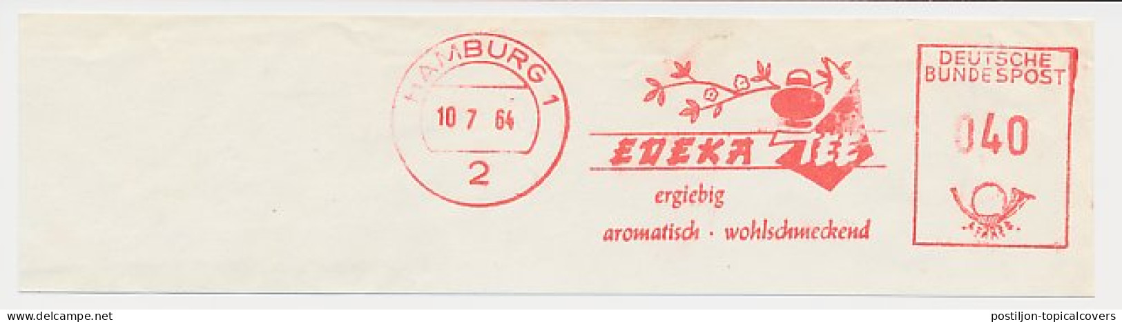 Meter Cut Germany 1964 Tea - Edeka - Autres & Non Classés