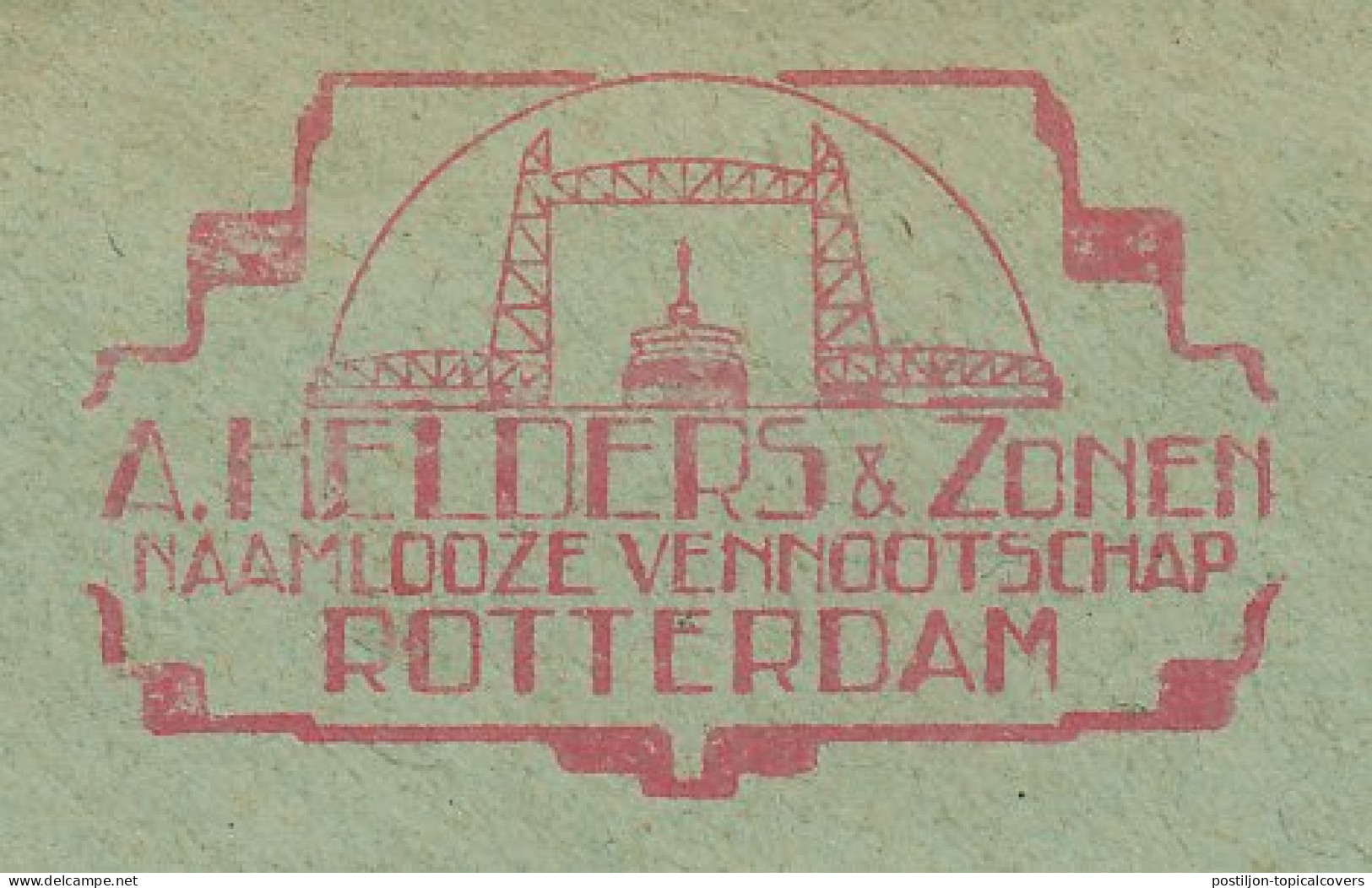 Meter Cover Netherlands 1931 Bridge - Puentes