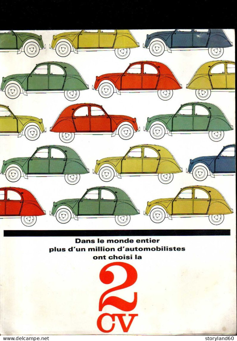 Citroen 2 Cv Publicités Lot De 3 Pièces - Reclame