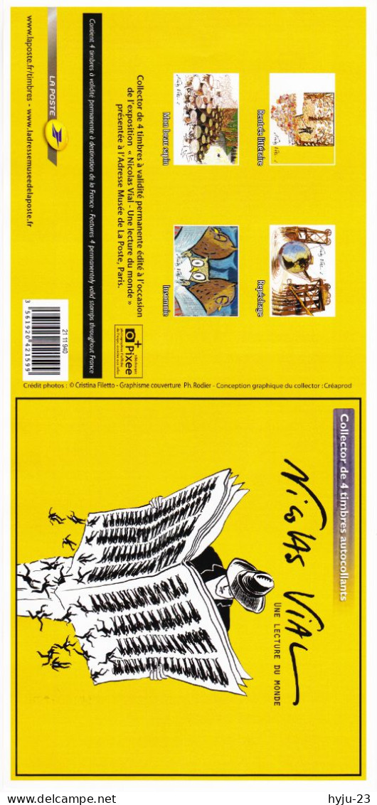 Collector La Poste N° 117 Nicolas Vial 2011 - Collectors