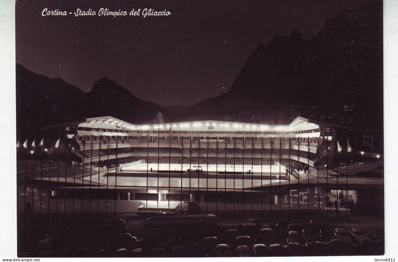 Cortina(belluno) - Stadioolimpico Del Ghiaccio - Viaggiata - Belluno