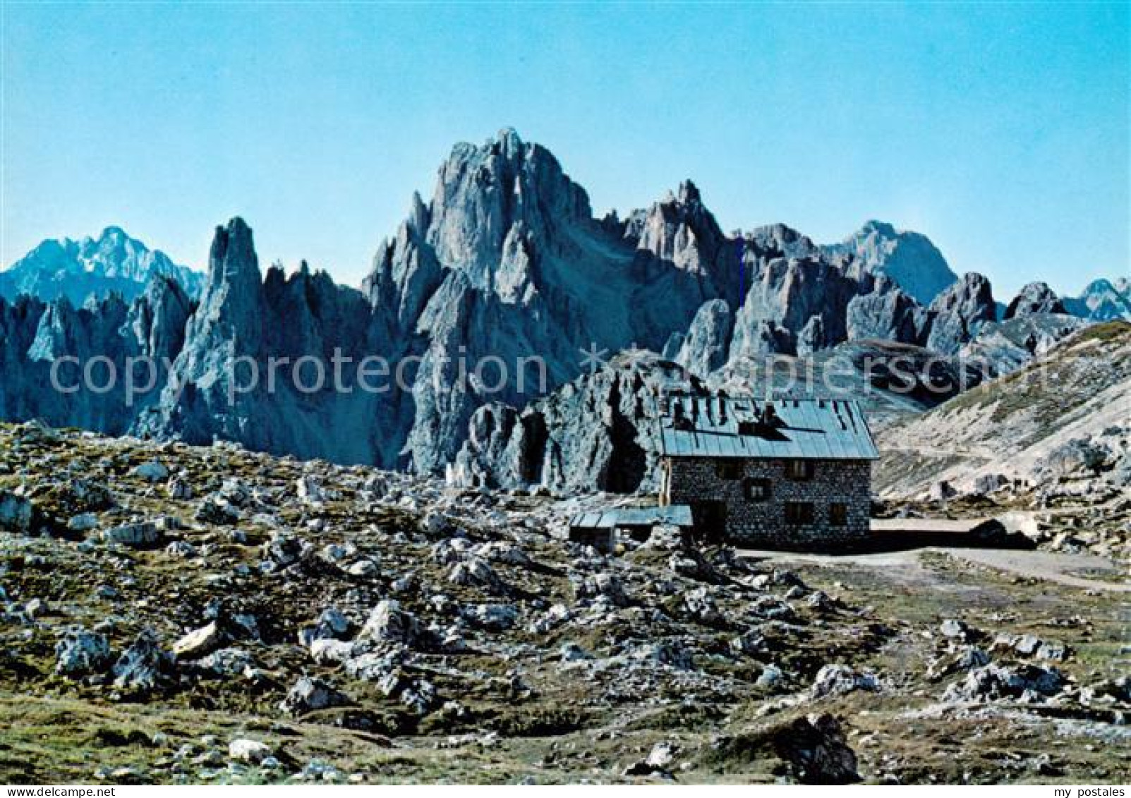 73789911 Tre Cime Di Lavaredo 3003m Drei Zinnen IT Rifugio Lavaredo Monte Cadini - Autres & Non Classés