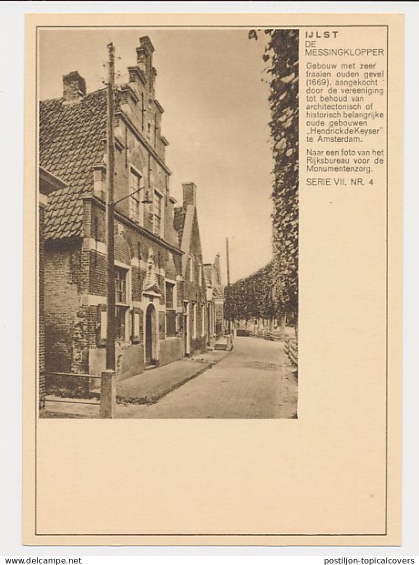 Briefkaart G. 227 O ( IJlst) Groningen - Duitsland 1930 - Postal Stationery