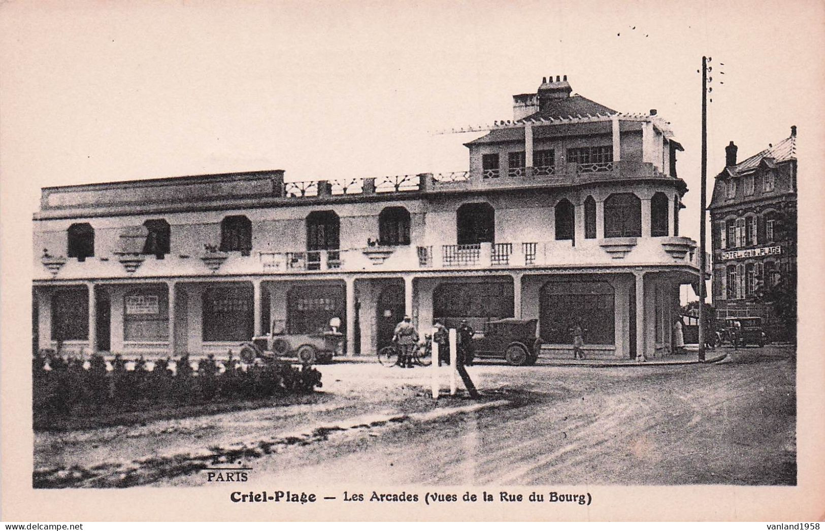 CRIEL-PLAGE-les Arcades (vues De La Rue Du Bourg) - Criel Sur Mer