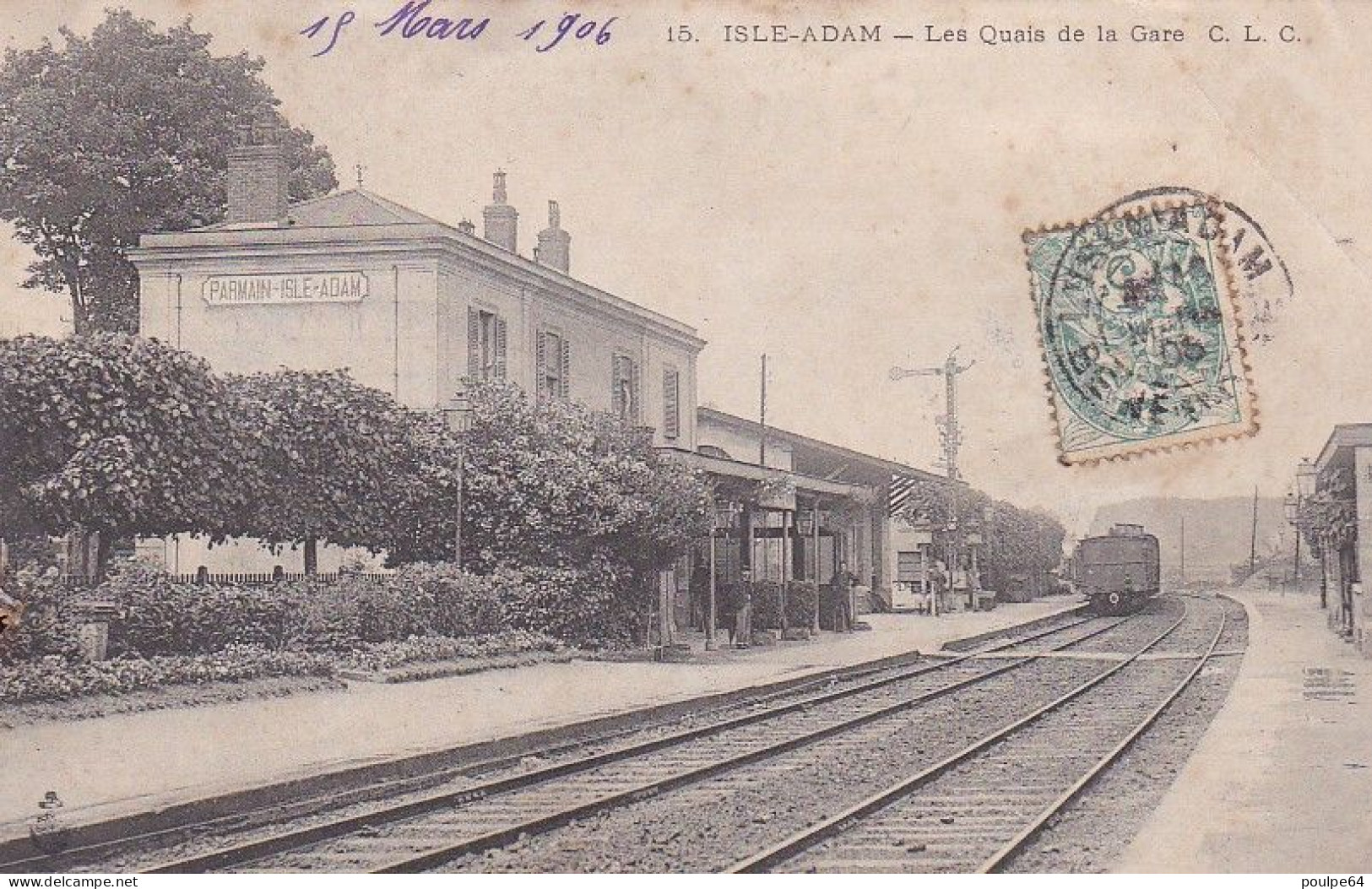 La Gare : Vue Intérieure - L'Isle Adam