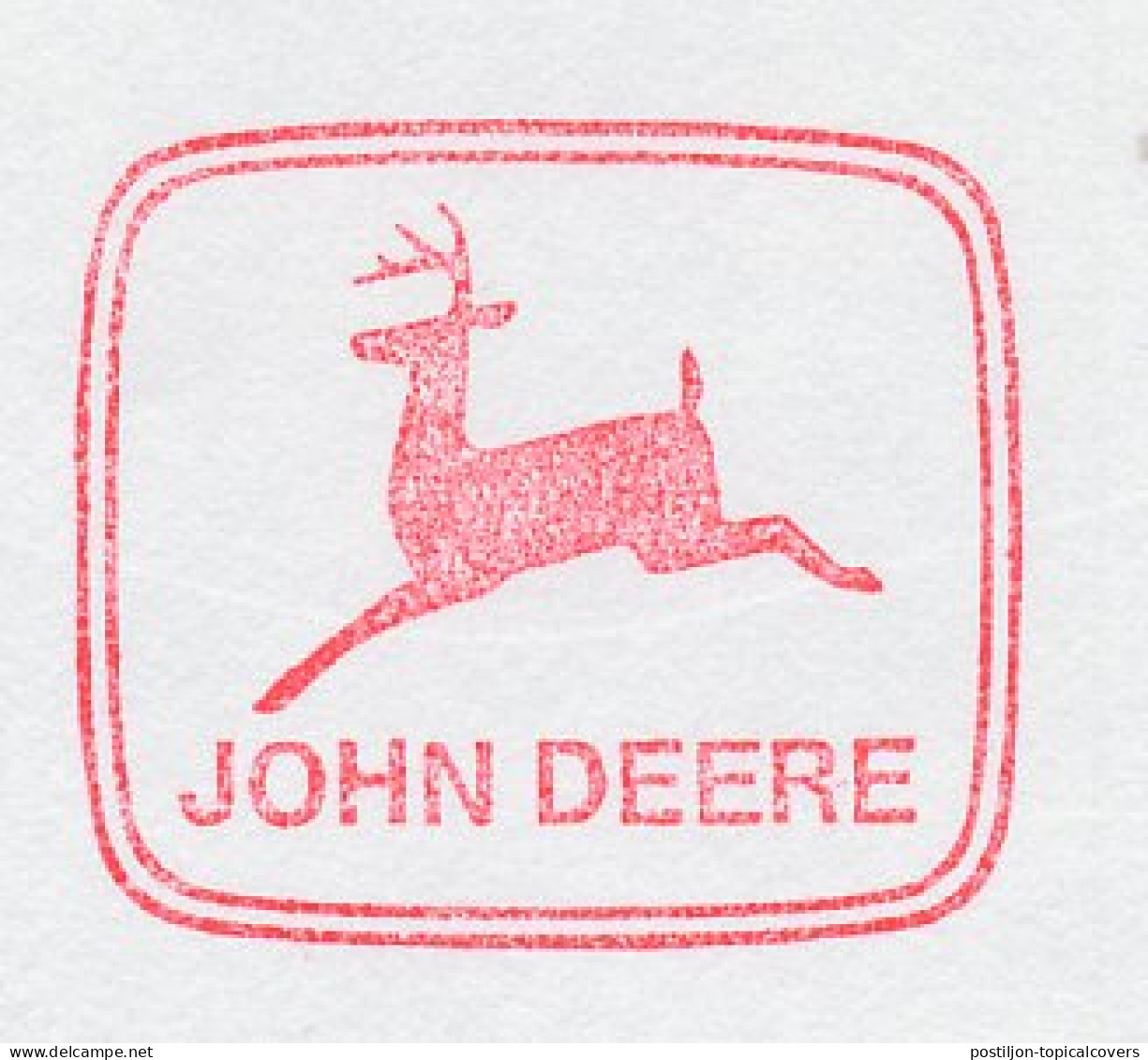 Meter Top Cut Netherlands 1996 Deer - Stag - John Deere - Otros & Sin Clasificación