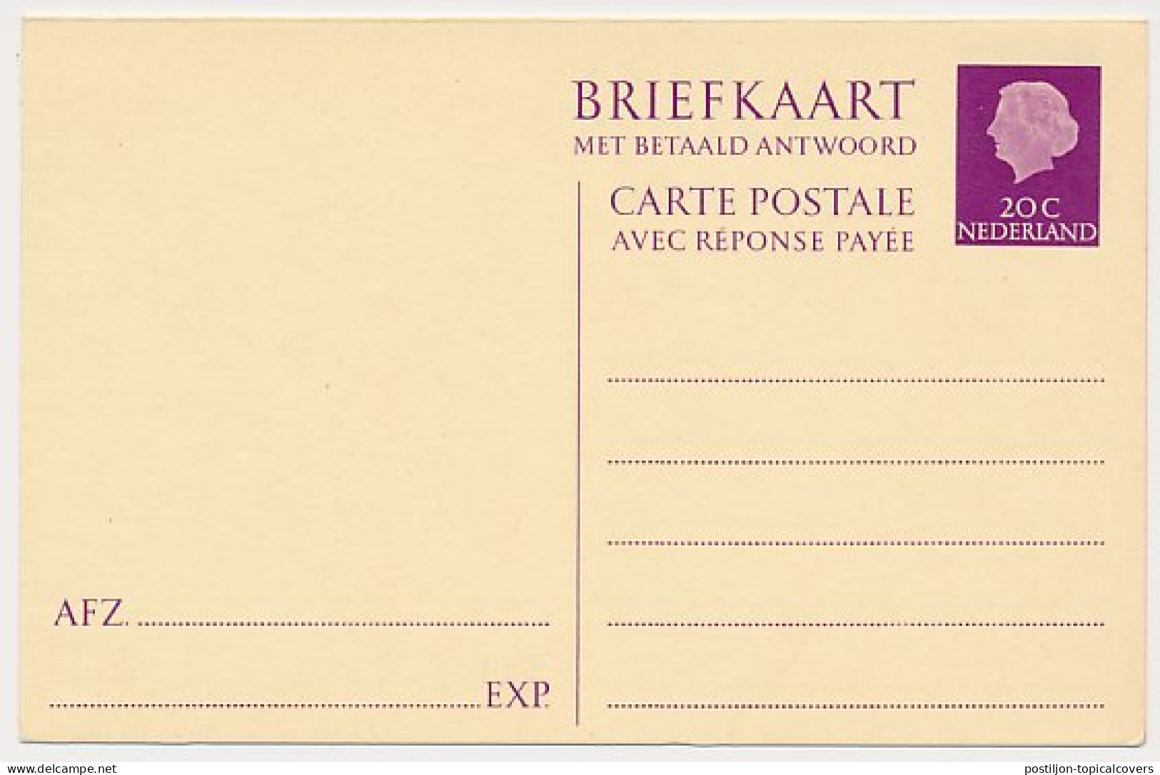 Briefkaart G. 322 - Material Postal