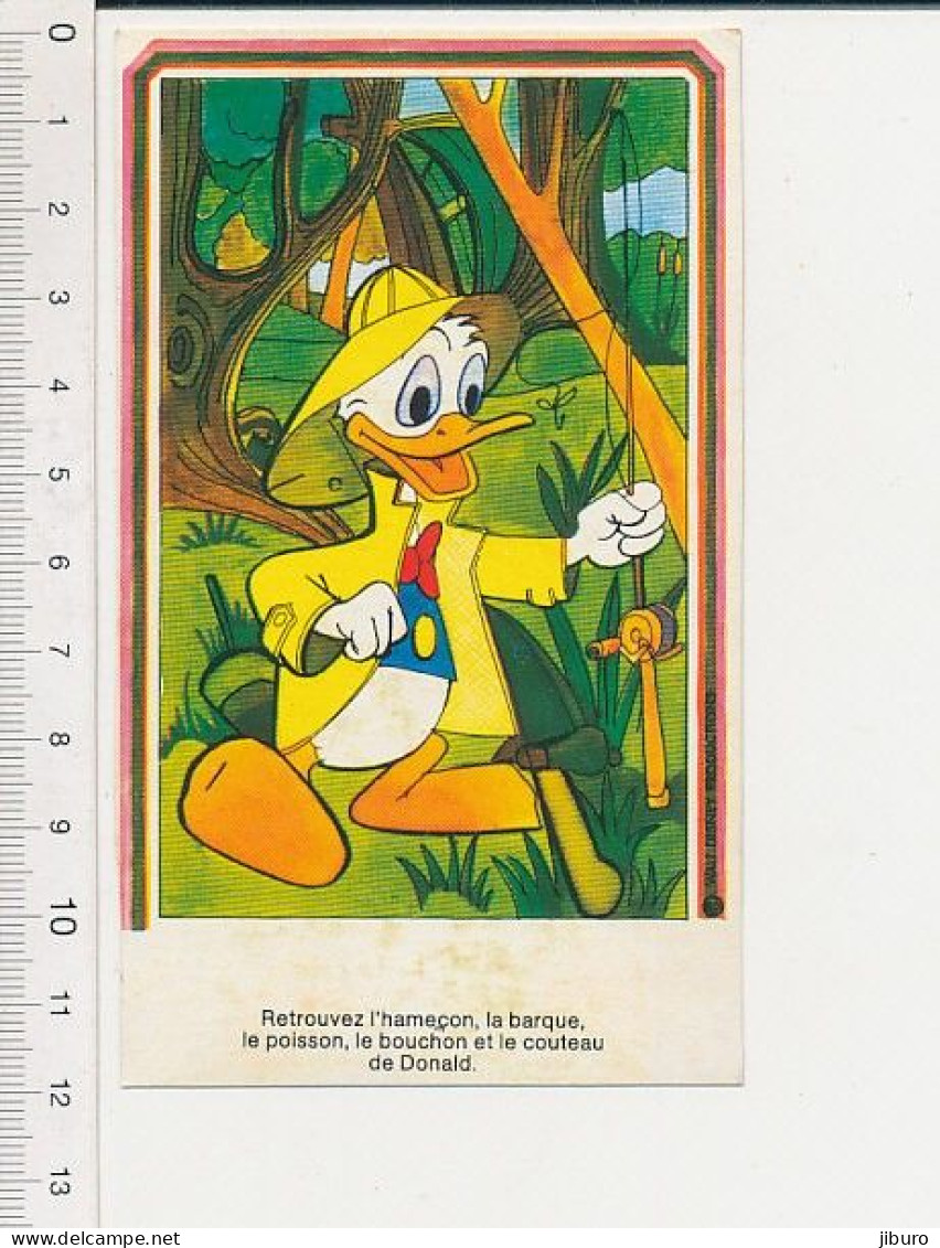 Devinette = Donald à La Pêche Moulinet Walt Disney Productions BIM B1-8 - Autres & Non Classés