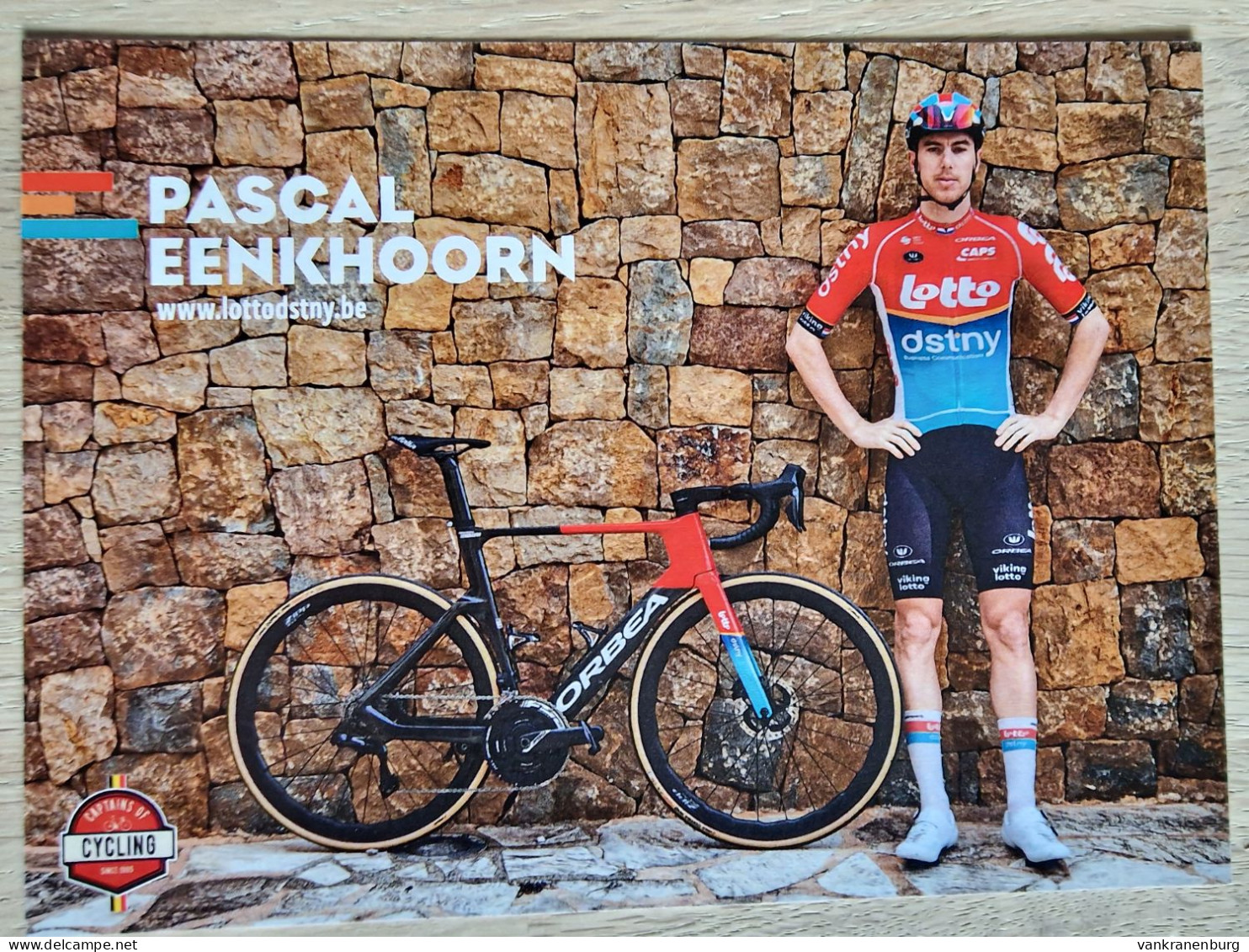 Card Pascal Eenkhoorn - Team Lotto Dstny - 2024 - Belgium - Cycling - Cyclisme - Ciclismo - Wielrennen - Radsport