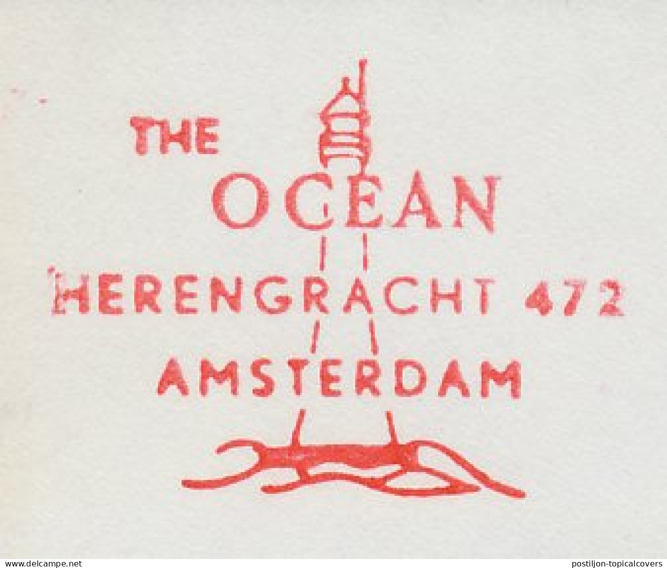 Meter Cut Netherlands 1970 Lighthouse - The Ocean - Lighthouses