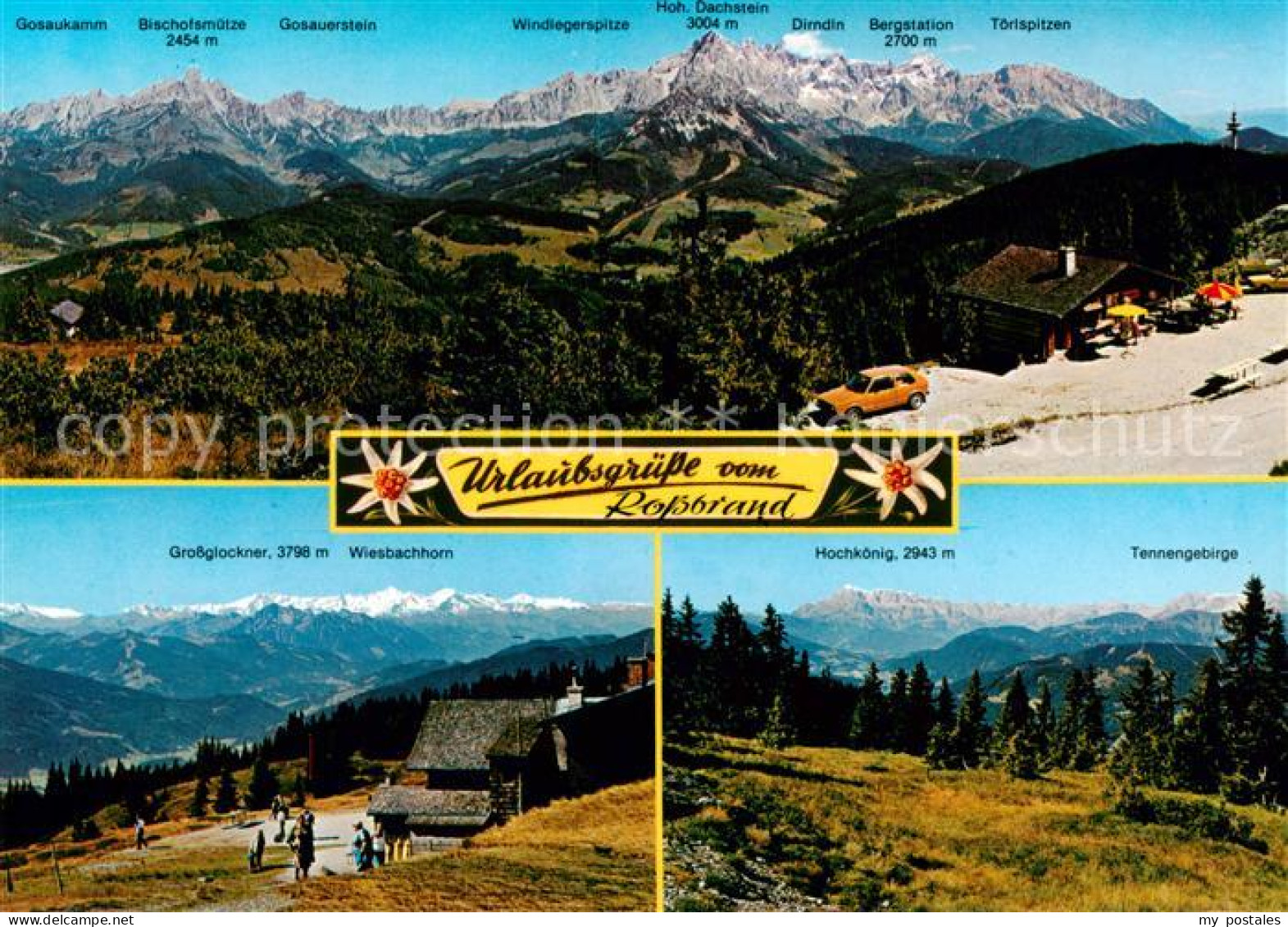 73789869 Radstadt AT Panorama Vom Rossbrand Radstaetter Huette Mit Grossglockner - Other & Unclassified