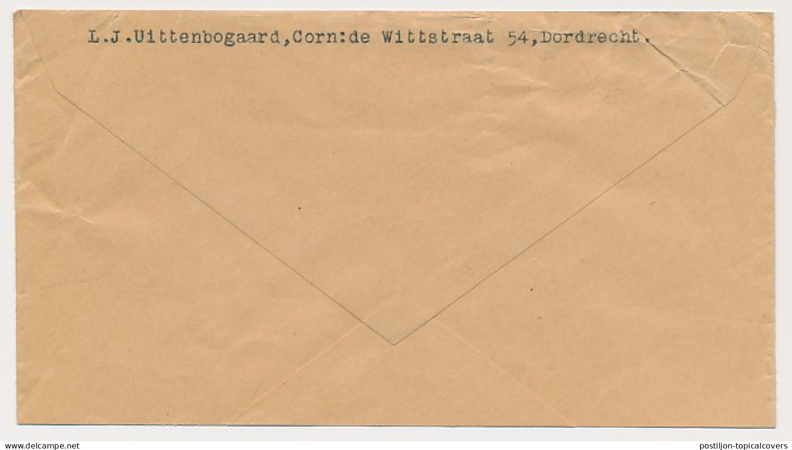 FDC / 1e Dag Em. Luchtvaartfonds 1935 - Unclassified