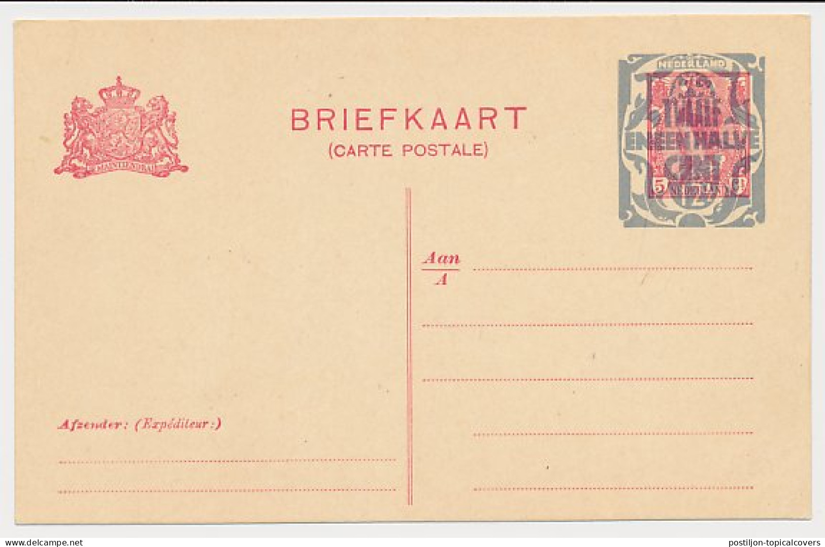 Briefkaart G. 161 - Material Postal