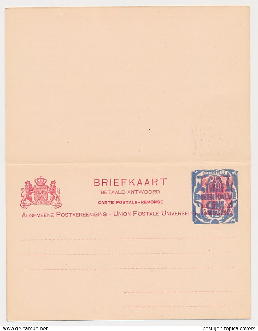 Briefkaart / V-kaart G. V72z-1-E - Interi Postali
